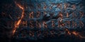 Molten Rock Texture Volcanic Backgrounds Lava Patterns Royalty Free Stock Photo