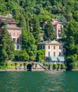 Scenic sight in Moltrasio, on Lake Como, Lombardy, Italy.