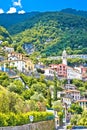 Moltrasio village on Lake Como architecture view