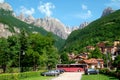 Molveno-Italian Dolomites Royalty Free Stock Photo