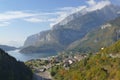 Molveno Lake panorama