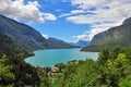 Molveno lake, Italy