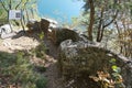 Molveno Lake Napoleonic trenches