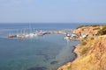 Molyvos historic town,island Lesbos,Greece Royalty Free Stock Photo