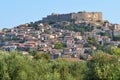 Molyvos-Mithymna town,island Lesbos,Greece Royalty Free Stock Photo