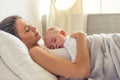 Mom and baby Royalty Free Stock Photo