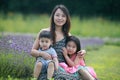Mom and children Royalty Free Stock Photo