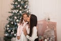 Mom gives her beloved daughter to spend time together on Christmas holidays