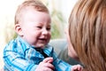 Mom and her cute, baby boy. Royalty Free Stock Photo