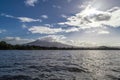 Mombacho volcano view from water