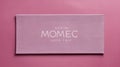 Momc Monography Photo Book: Dark Pink And Light Bronze Art