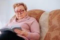 A Moment of Serenity Overweight Woman Finds Peace in Reading Royalty Free Stock Photo