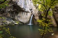 The Momin Skok waterfall near Emen in Bulgaria