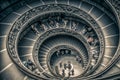 Momo Staircase Spiral Vatican City San Pietro Cathedral Rome Italy Italian landmark