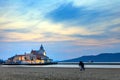 Momochi seaside park on sunset, Fukuoka, Japan