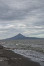 Momotombo vulcano panoramic view, Leon