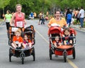 Moms' Run 5K run. Royalty Free Stock Photo