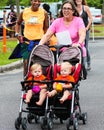 Moms' Run 5K run. Royalty Free Stock Photo