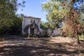 Mon Repos Palace & Grounds, built in 1924 by High Commissioner Frederick Adam and became later property of the Greek royal family Royalty Free Stock Photo