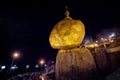 Gold Rock, an Important Buddhist Pilgrimage Site in Mon State, B