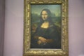 Mona Lisa by Leonardo Da Vince at the Louvre Museum, Paris, France Royalty Free Stock Photo