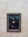 Mona Lisa Painting, Louvre Museum, Paris, France Royalty Free Stock Photo