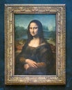 Mona Lisa portrait by the Italian artist Leonardo da Vinci, Paris, France 2024