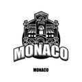 Monaco black and white logo