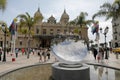 Monaco Casino square on the French riviera during a sunny spring day