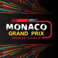 Monaco colorful Grand Prix wallpaper