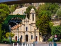 Saint Devota Chapel - Chapelle Sainte Devote - in Monte Carlo district at French Riviera coast of Monaco Principate