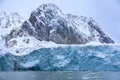 Monaco Glacier - Woodfjorden - Svalbard Islands Royalty Free Stock Photo