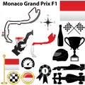 Monaco Grand Prix F1 Royalty Free Stock Photo