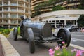 Monument of William Grover in Bugatti 35B in Monaco