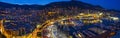 Monaco landscape Royalty Free Stock Photo