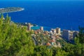 Monaco landscape from the top view Royalty Free Stock Photo