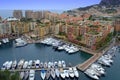 Monaco Marina bay view Royalty Free Stock Photo