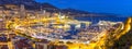 Monaco Monte Carlo harbour Royalty Free Stock Photo