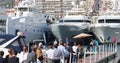 Monaco, Monte-Carlo, 28 September 2017: The largest exhibition of yachts and boats in Monaco, yacht brokers and richest