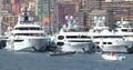 Monaco, Monte-Carlo, 28 September 2017: The largest exhibition of yachts and boats in Monaco, yacht brokers and richest