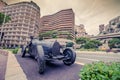 Monaco: monument of racing car