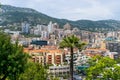 Monaco panorama buildings Royalty Free Stock Photo