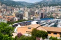 Monaco panorama wide Royalty Free Stock Photo