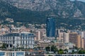 Monaco panorama buildings Royalty Free Stock Photo