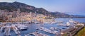 Monaco Panoramic View at Dusk