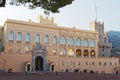 Monaco Prince`s Palace Royalty Free Stock Photo