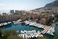 Monaco skyline Royalty Free Stock Photo