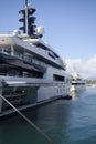 Monaco Super Yacht Royalty Free Stock Photo