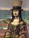 Monalisa Royalty Free Stock Photo