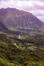 Monalula Ridge on the Oahu Hawaii highway